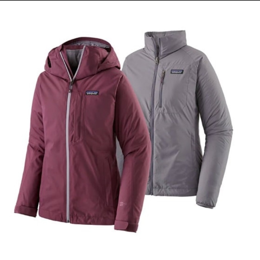 Patagonia Women's 3 in 1 Snowbelle Ski Jacket Sz Medium
